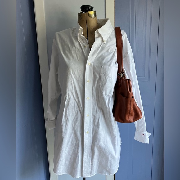 American Leather Co. Big Boho 2 Strap Shoulder Bag - Light Brown - Picture 15 of 16